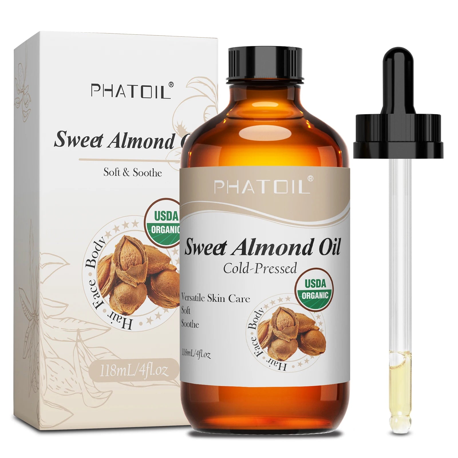 PHATOIL 118ml Organic Face Oil – Natural™