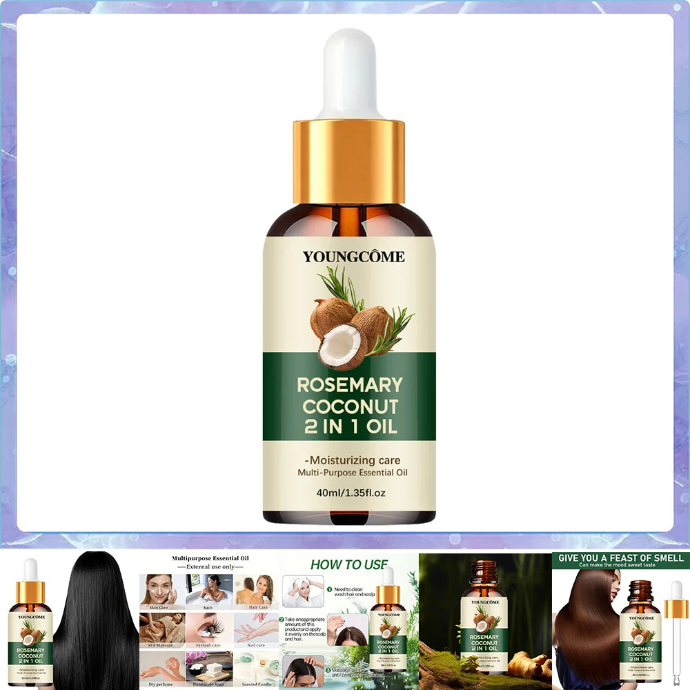 Rosemary Oil Hair Growth Essential Coconut Oil™